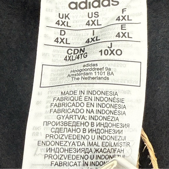 Adidas Men’s Size 4XL Multisport Sweat pants black soft fleece NWT - Picture 7 of 9